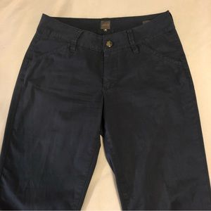 Jag Slim Fit Cropped Cuffed Ankle Pants Size 6